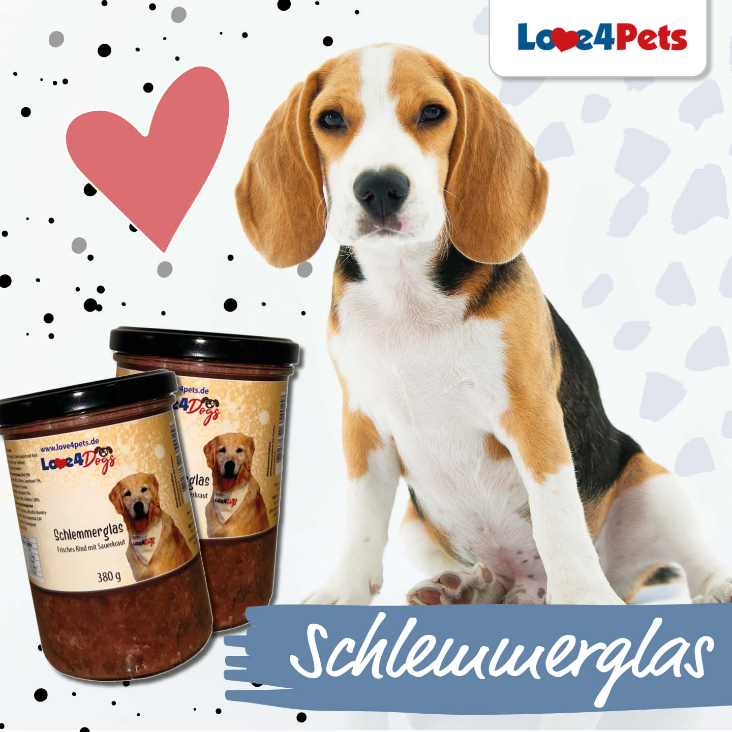 Schlemmerglas Kennenlern-Paket - Love4Pets