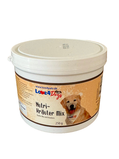 Love4Dogs - Nutri Kräutern Mix 250g - Love4Pets