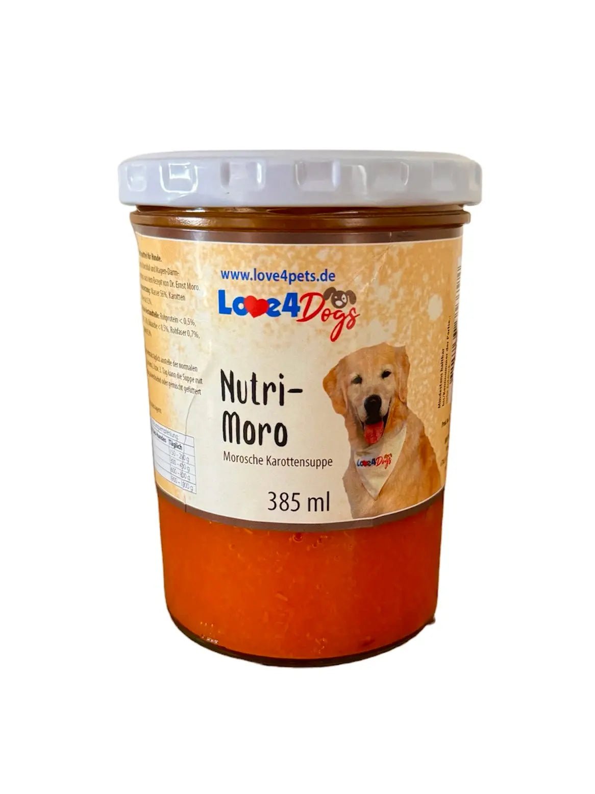 Love4Dog´s Nutri Moro - Morosche Karottensuppe 385ml - Love4Pets