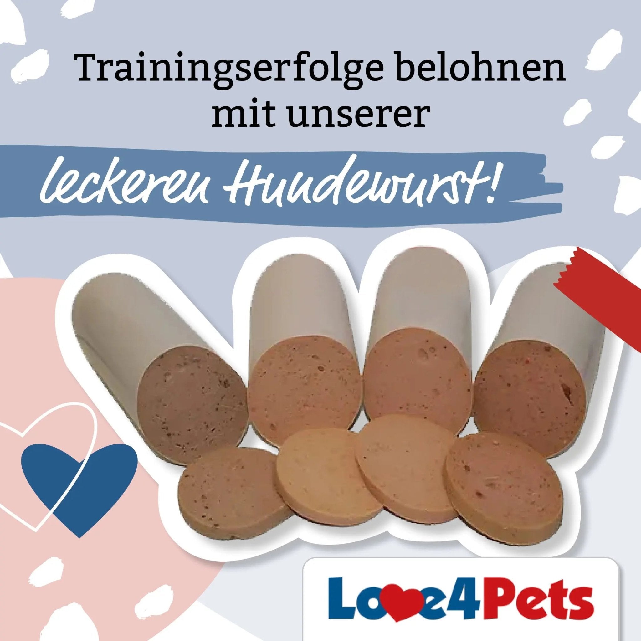 Trainingswurst - Set mit Tasche - Love4Pets