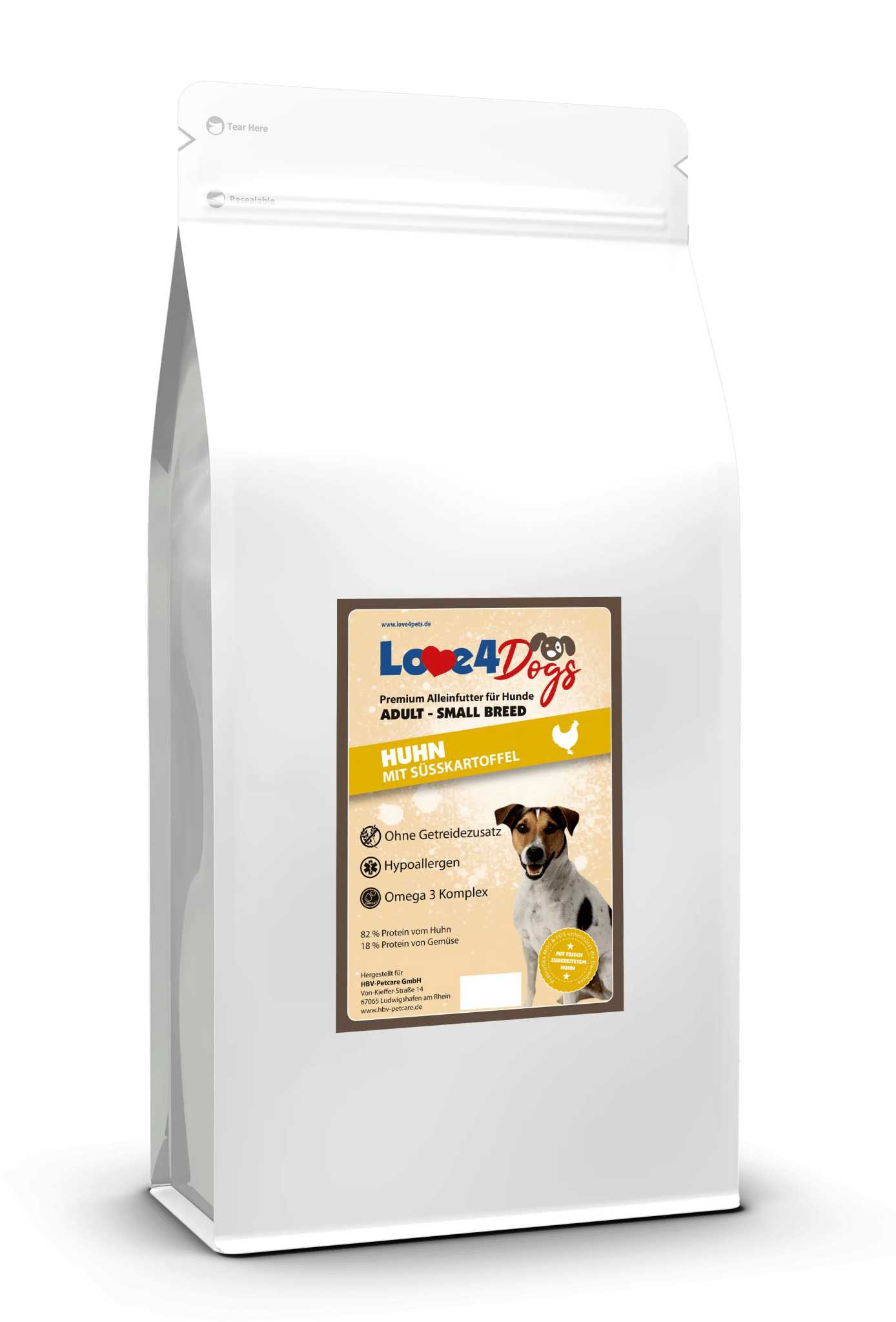 Trockenfutter mini - Testpaket adult kleine Rassen, kleine Hunde - Love4Pets